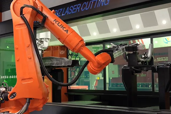 Çift İstasyonlu 3D Lazer Kesim Makinası