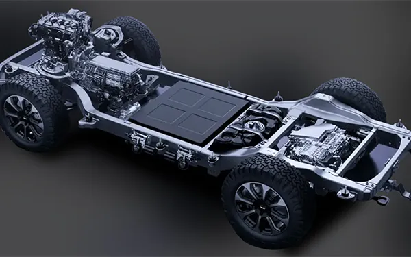 BOF için Hidroformlu Şasi Rayları ve Travers